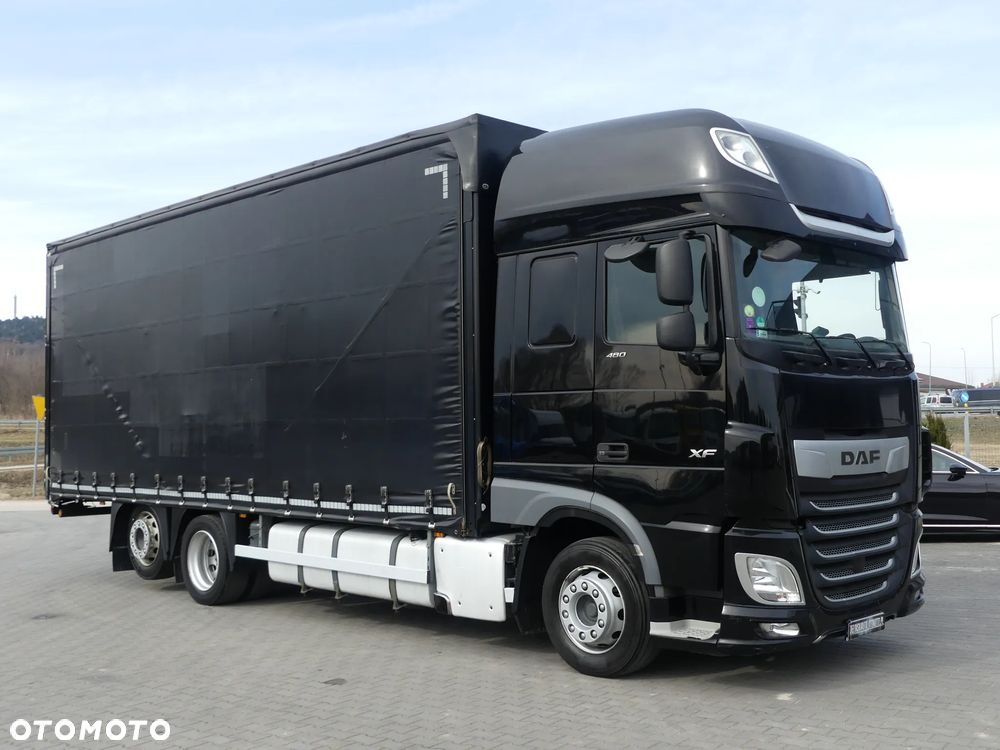 DAF XF 106.480 6x2 / FIRANKA 7.70 / ZSUWANY DACH / EURO 6 / - 10