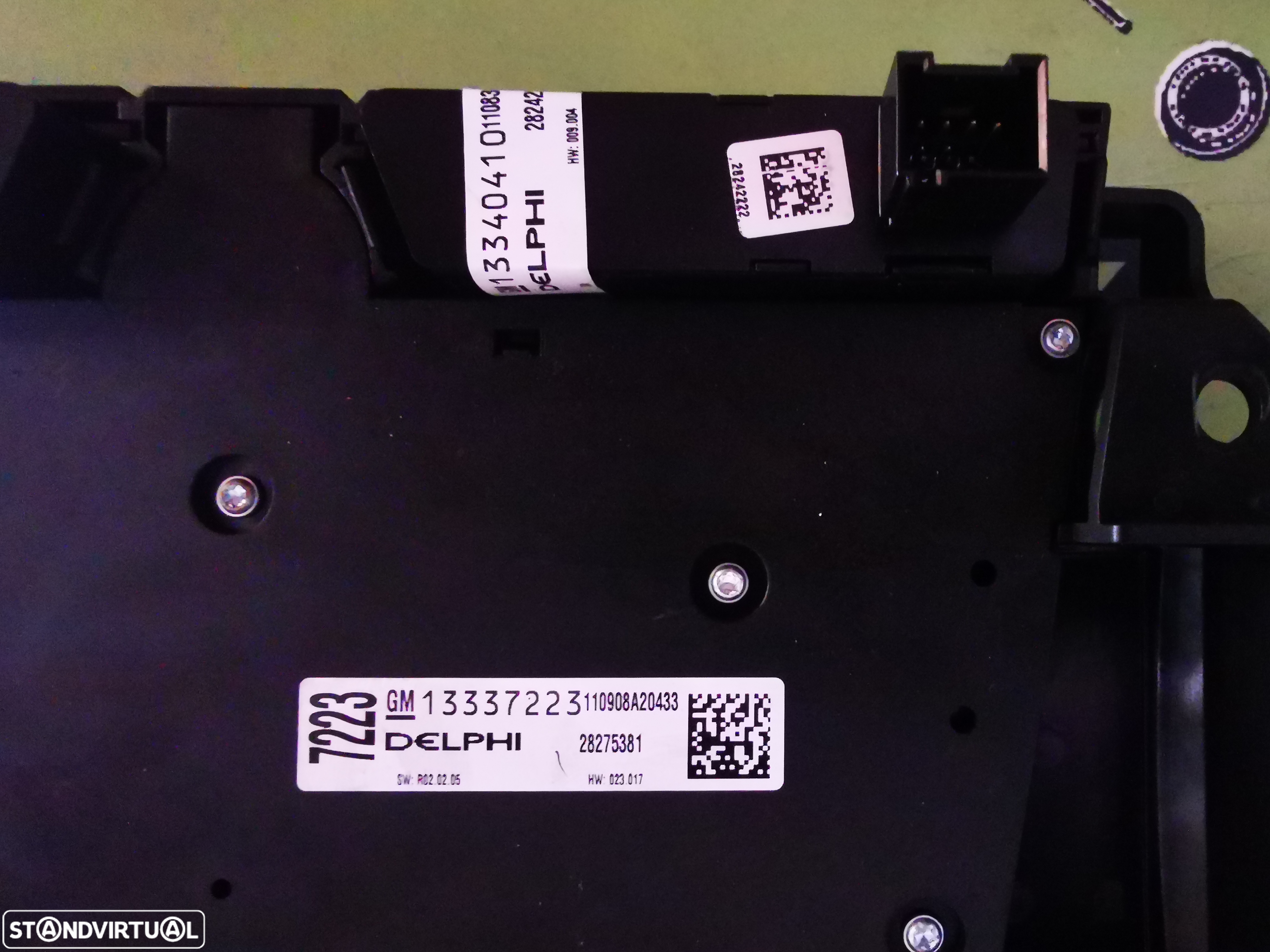 OPEL ASTRA J RÁDIO / CLIMATRONIC - R122 - 5