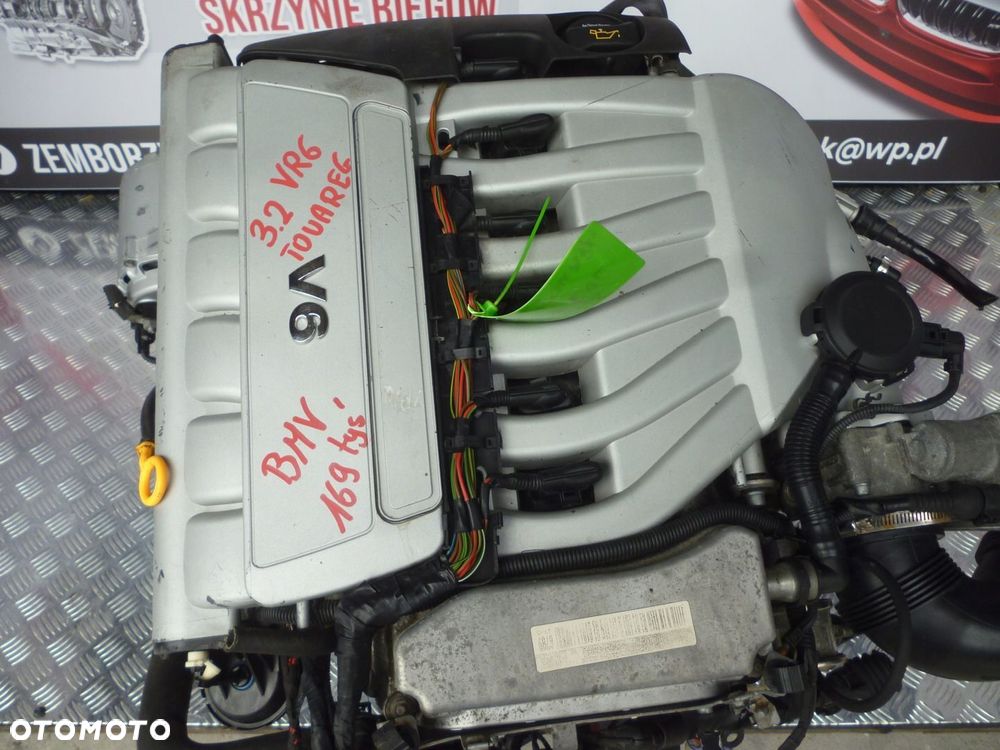 SILNIK KOMPLETNY VW TOUREG 3.2 VR6 BMV 169 TYS - 2