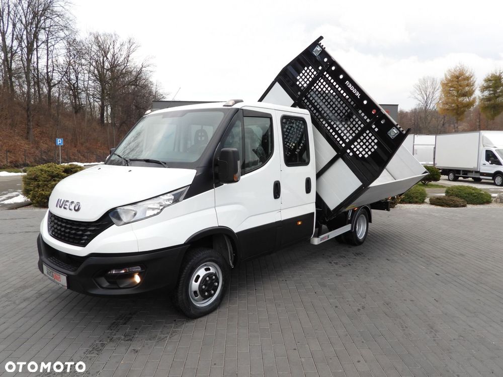 Iveco DAILY 50C16 WYWROTKA TROJSTRONNA PODWÓJNA KABINA DOKA 6 MIEJSC TEMPOMAT PNEUMATYKA BLIŹNIACZE KOŁA KLIMATYZACJA  160KM - 7