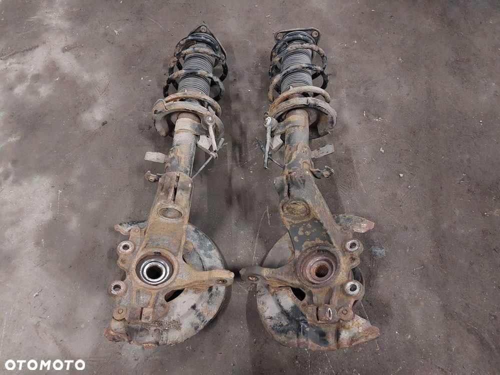 AMORTYZATOR SPRĘŻYNA ZWROTNICA LEWY + PRAWY PRZÓD FORD FOCUS MK3 1.6 TDCI - 5
