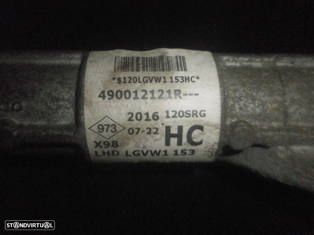 Caixa Direcao 490012121R RENAULT CLIO 4 2016 1.5 DCI 90CV 5P CINZA - 5