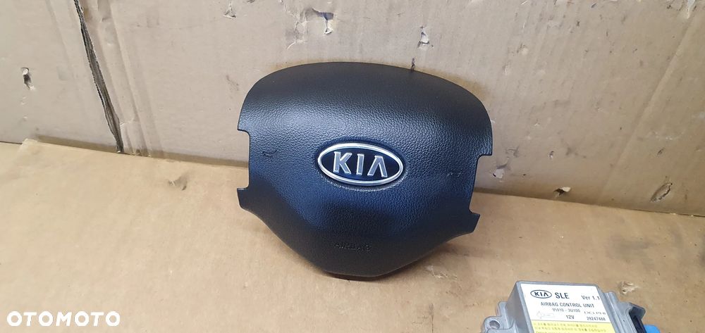 Poduszka konsoli kierowcy poduszki pasy sensor AIRBAG zestaw naprawczy Kia Sportage III - 3