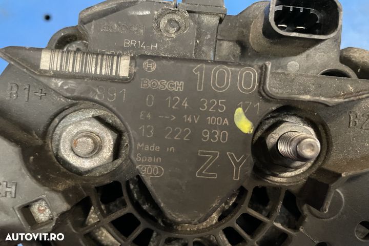 ALTERNATOR 12XEP 0124325171  13222930 Opel Astra H [facelift] [2005 - - 5