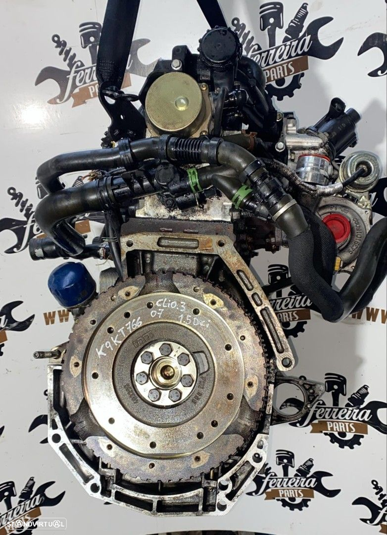 Motor Renault Clio 1.5 DCI REF: K9K766 - 2