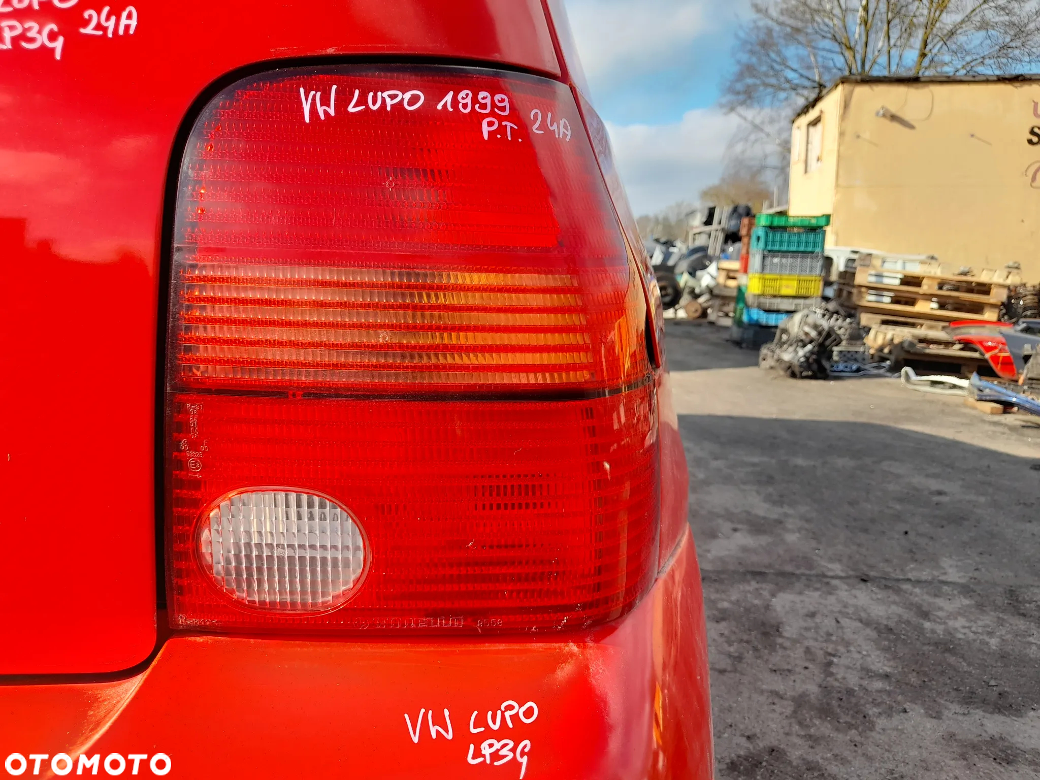 VW LUPO LAMPA PRAWY TYŁ PRAWA TYLNA - 12