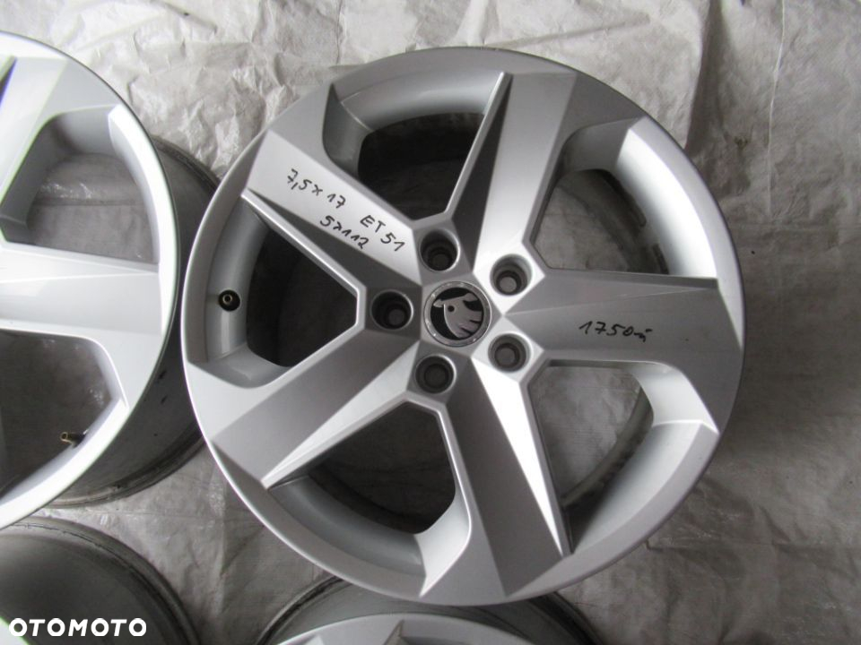 Felgi Skoda Octavia III Superb 7,5Jx17 et51 5x112 - 5