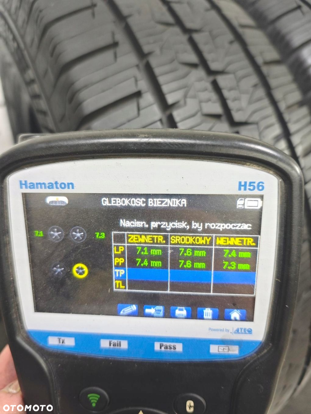 215/65r16C continental 2020r opony całoroczne 7mm 51321 - 7