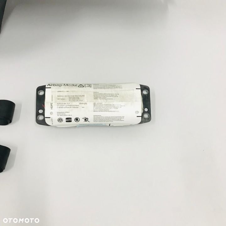 SEAT LEON II LIFT DESKA ROZDZIELCZA KONSOLA KOKPIT PULPIT PODUSZKI AIRBAG AIR BAG PASY KIT SET - 6