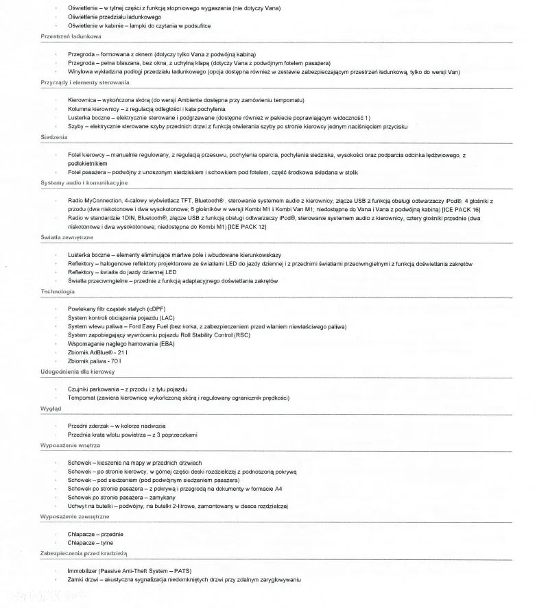 Ford Transit Custom 310 L1H1 Limited - 28