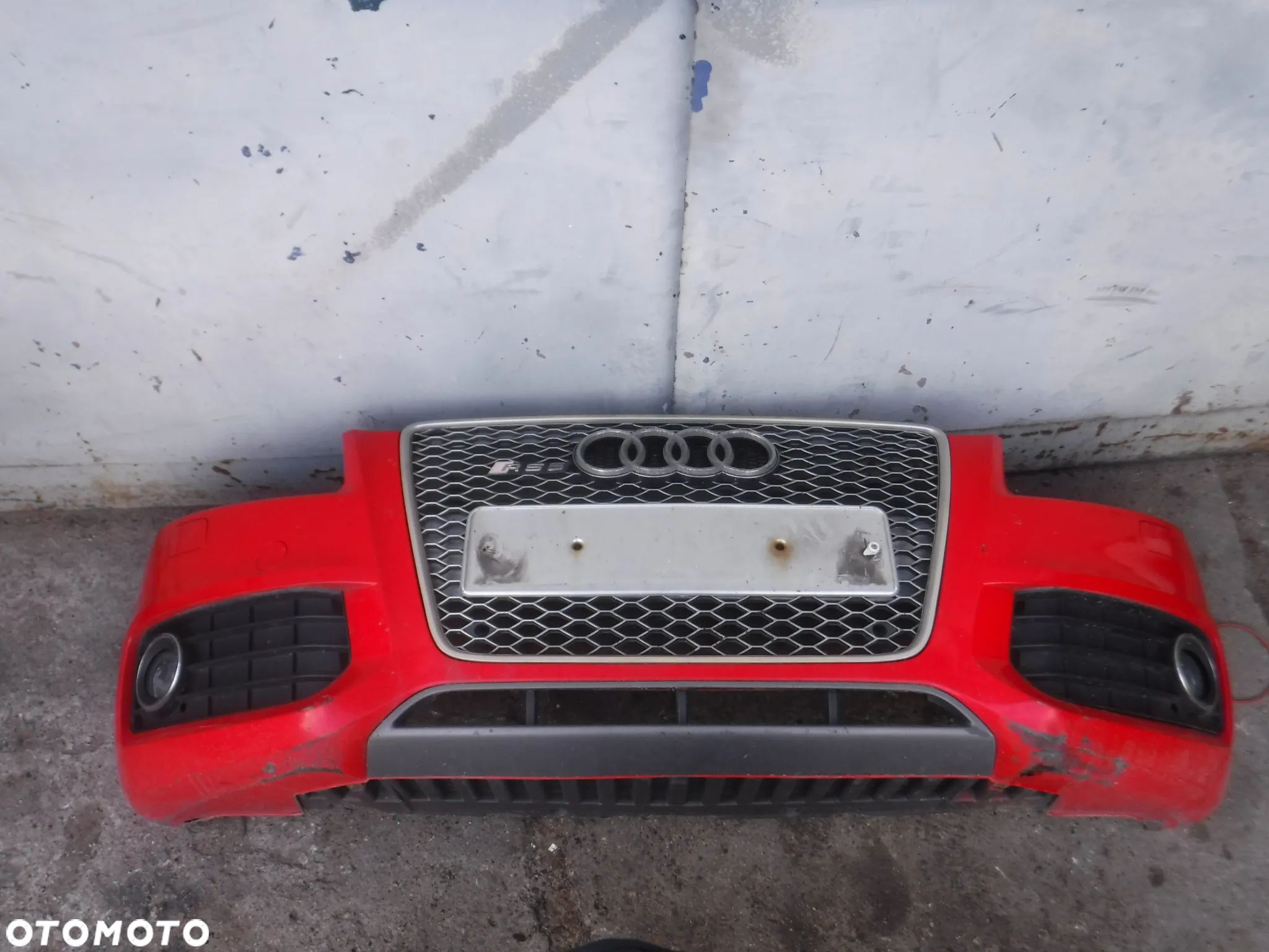 Audi A5 8T S5 RS5 Cabrio Coupe zderzak przod grill atrapa LZ3M S line sline pod xenon - 1