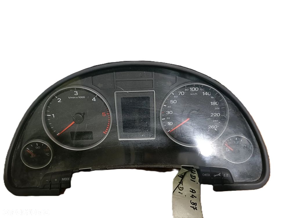 AUDI A4 B7 04-08 1,9 TDI liczniki zegary 0263626408 * - 1