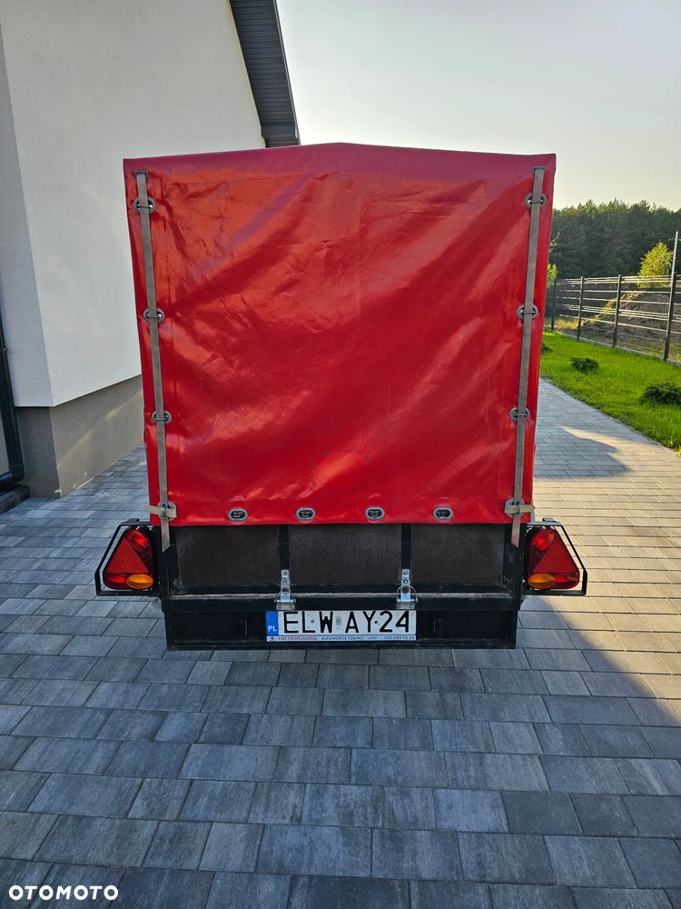 SAM Lekka przyczepa osobowa motocyklowa plandeka resory alufelgi - 3
