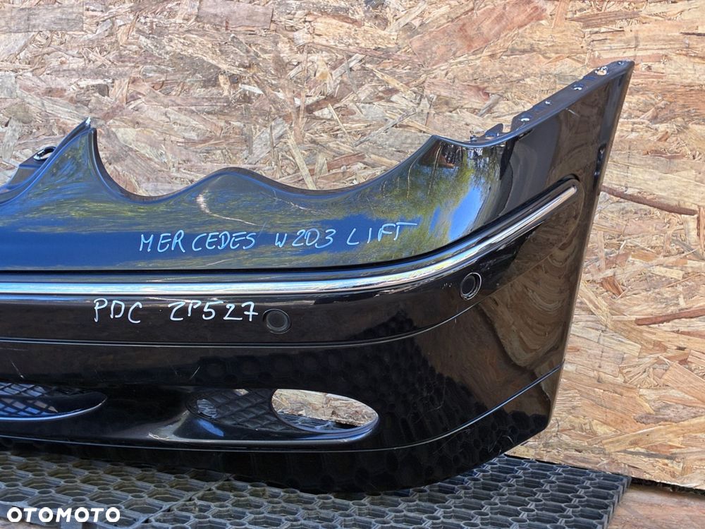 MERCEDES W203 LIFT ZDERZAK PRZÓD  PRZEDNI  PDC KOMPLET - 3