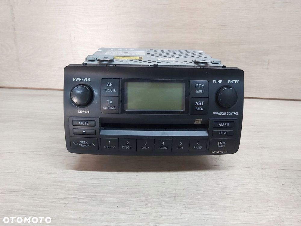 Toyota Corolla E12 radio CD oryginał 86120-12880 58816 - 1