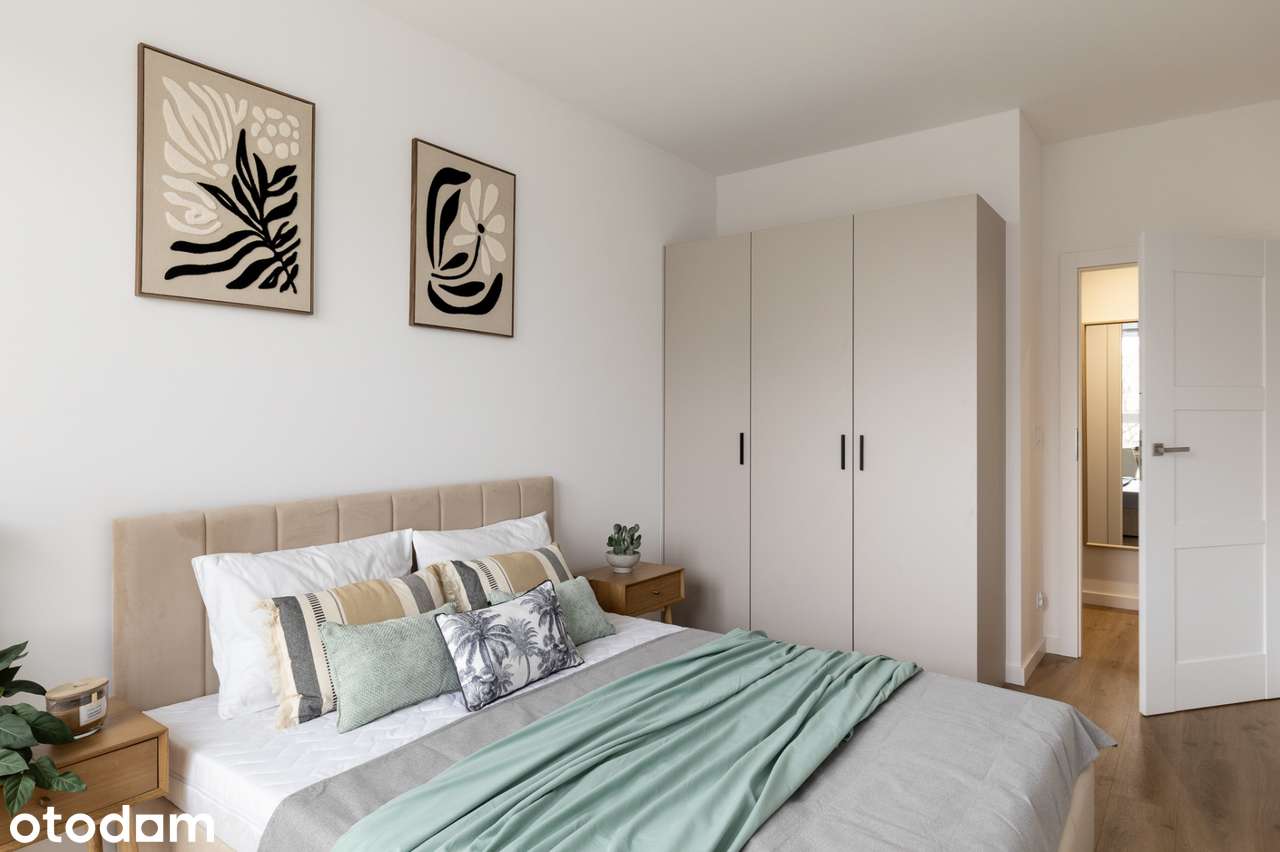 NOWE | 2-POKOJE | DUŻY BALKON | ŚWIEŻO WYKOŃCZONE