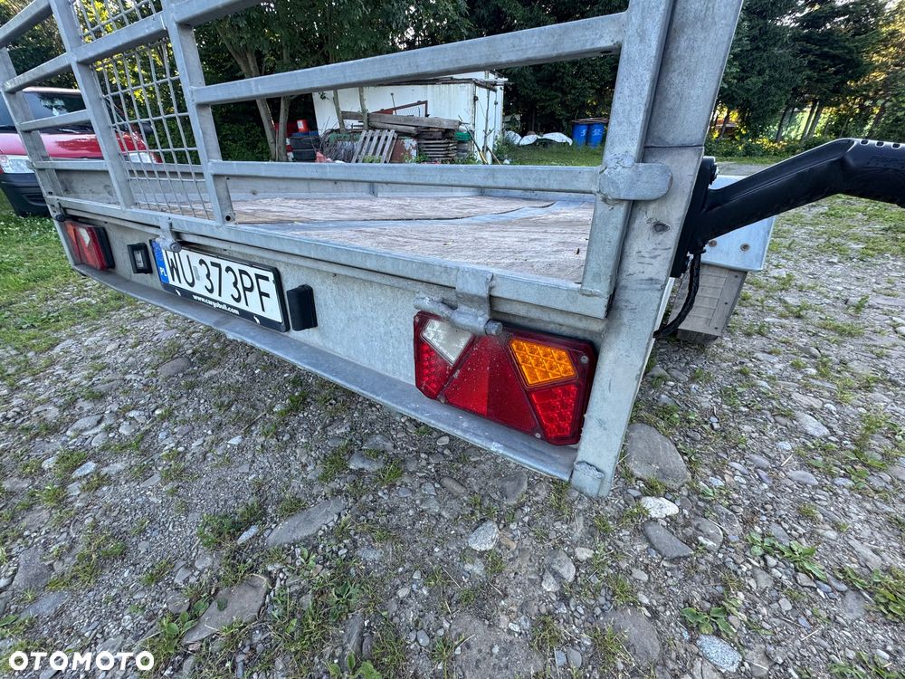 Boro B 750 KG LEKKA SOLIDNA WYWROT NAJAZD LAWETA - 11