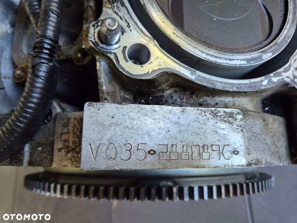 blok silnika kompletny wal korobwy nissan murano z51 3.5 v6 vq35 - 4