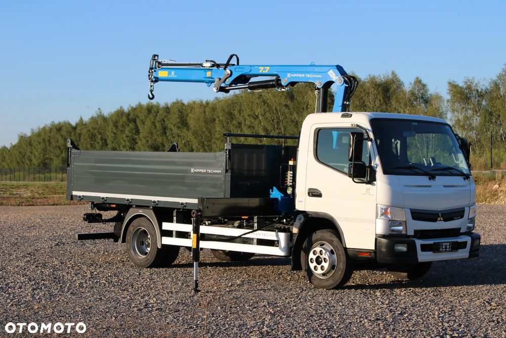 Mitsubishi FUSO Canter 9C18 Nowy 3-stronny Wywrot Kiper Wywrotka Nowy żuraw HDS DN 7.7 S2 Ładowność 4000 kg - 12