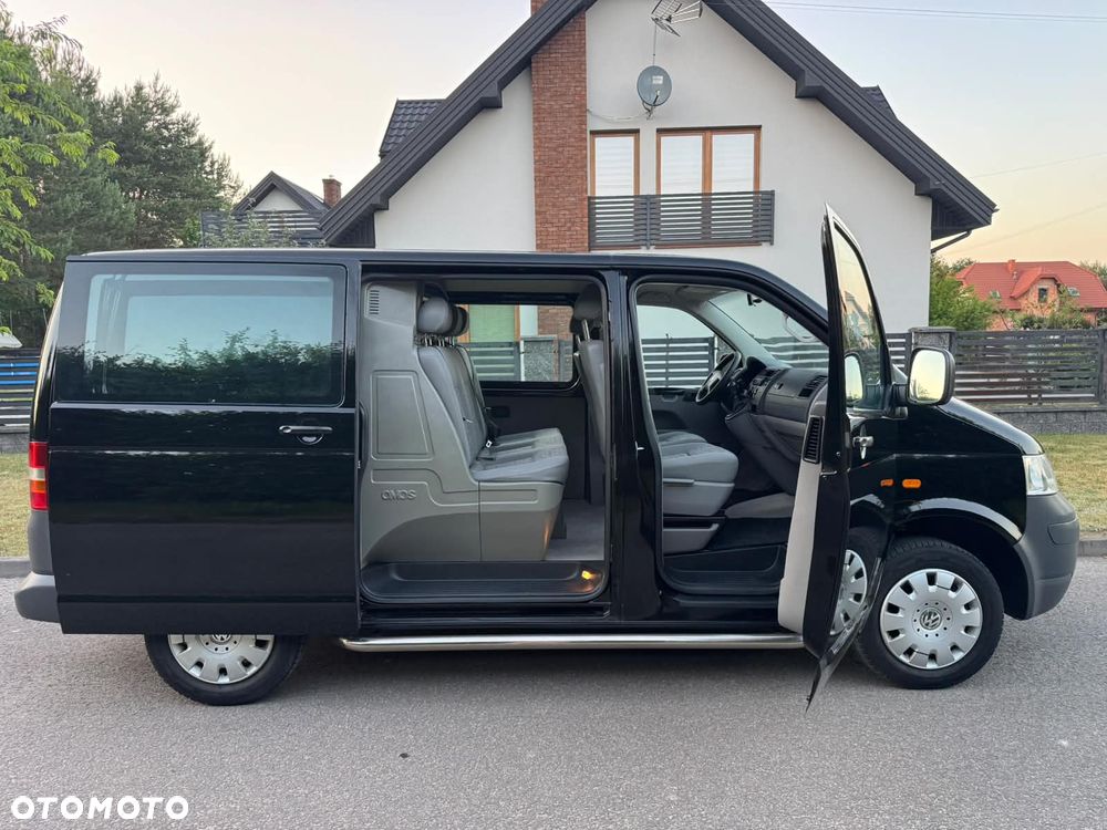 Volkswagen TRANSPORTER T5 Klima Elektryka Tempomat Brygadówka Dubel Kabina Klapa Rury - 17