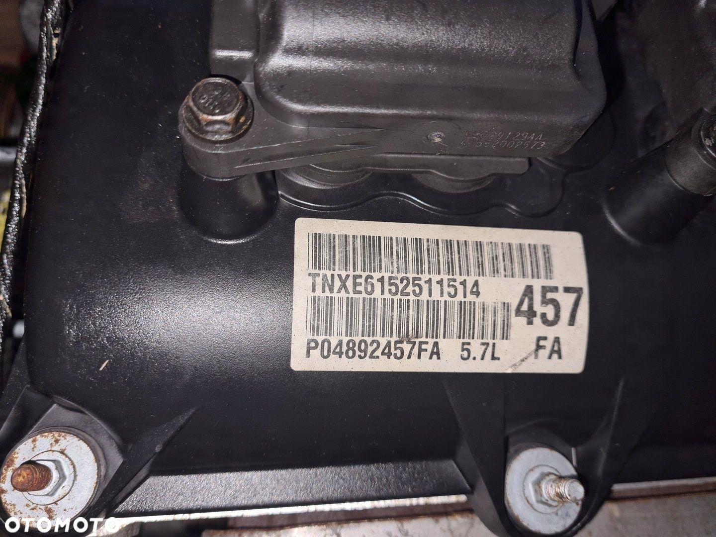 SILNIK CHRYSLER 300C 5.7 HEMI DURANGO ASPEN RAM KOMPLETNY TNX - 7