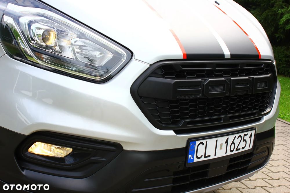 Ford TRANSIT CUSTOM TRAIL 2.0 TDCI 131KM 3 OSOBOWY NAVIGACJA KAMERA FELGI FULL OPCJA STAN PERFEKT FV23% - 2