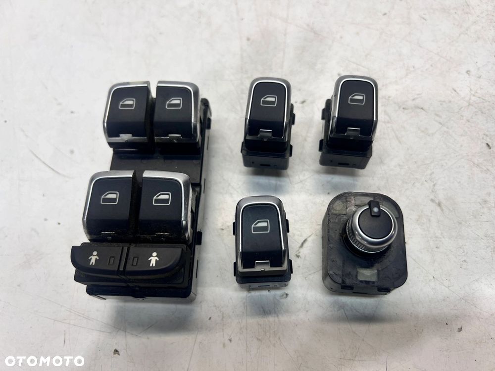 PRZEŁĄCZNIK WŁĄCZNIK SZYB AUDI A3 8V 8V0959851E KOMPLET 2/25 - 1