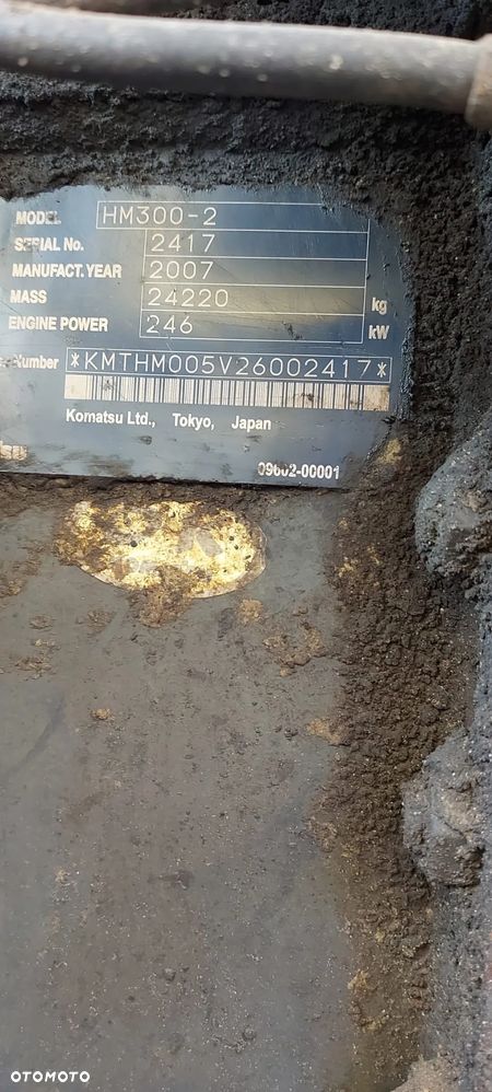Komatsu HM300-2 - 8