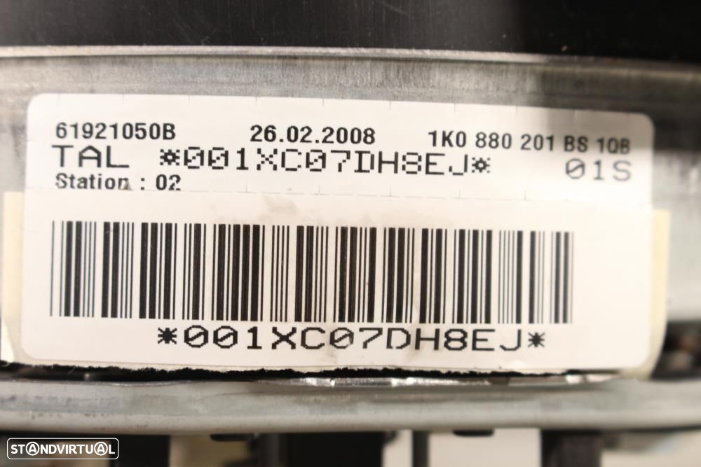 Airbag De Volante Volkswagen Golf V (1K1)  1K0880201bs  / 61921050B - 7