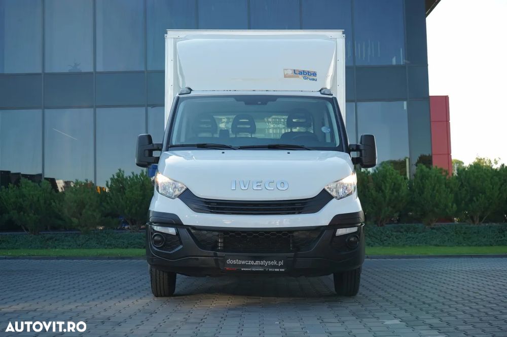 Iveco 35-160 / CONTAINER - 4,3 M / platformă elevatoare SORENSEN - 750 KG / MANUALĂ / IMPORTATĂ / EURO 6 - 3