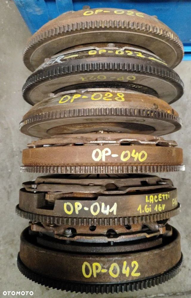 OPEL CHEVROLET DAEWOO SAAB SPRZĘGŁO KOŁO ZAMACHOWE TARCZA DOCISK DWUMAS - 9