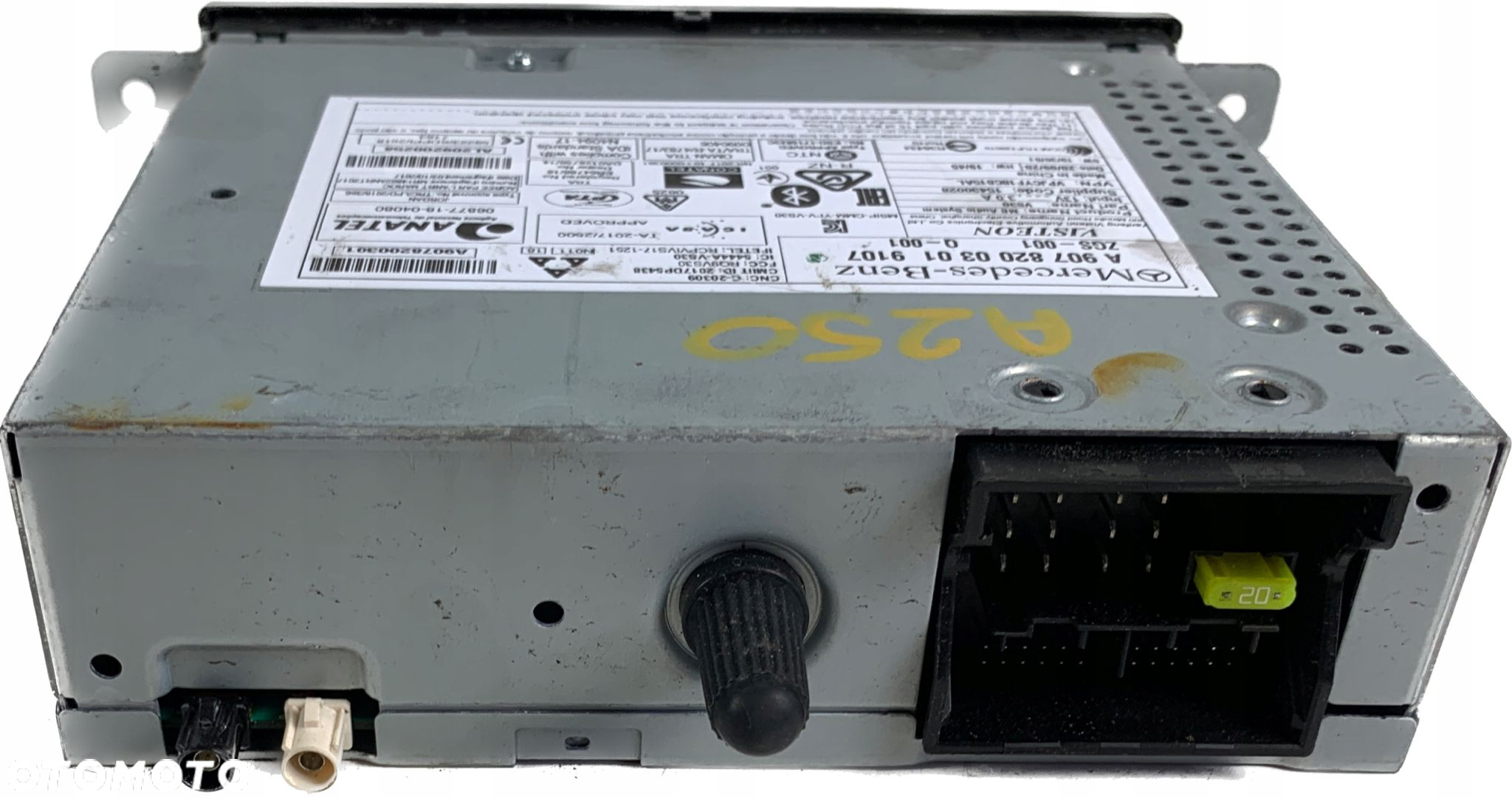 MERCEDES SPRINTER 907 910 2018- RADIO A9078200301 - 3