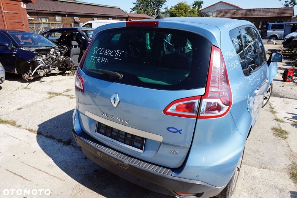 KLAPA BAGAŻNIKA TYLNA SCENIC III PH1 TERPA  NIEBIESKI RENAULT 2009-2013 - 3