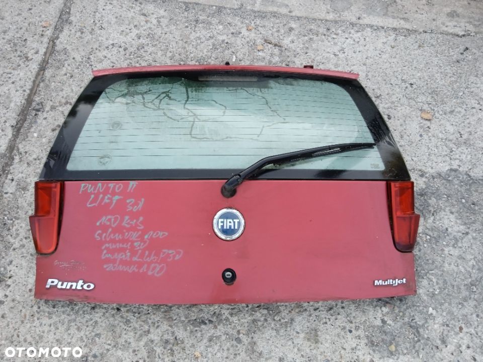 KLAPA TYLNA FIAT PUNTO 2 LIFT 04- 3-DRZWI - 1