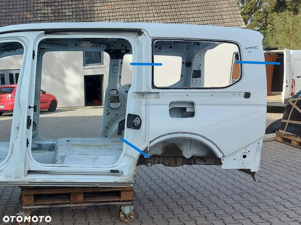 Ford Tourneo Connect III MK3 CADDY 2K7 ĆWIARTKA BŁOTNIK LEWY TYŁ - 1