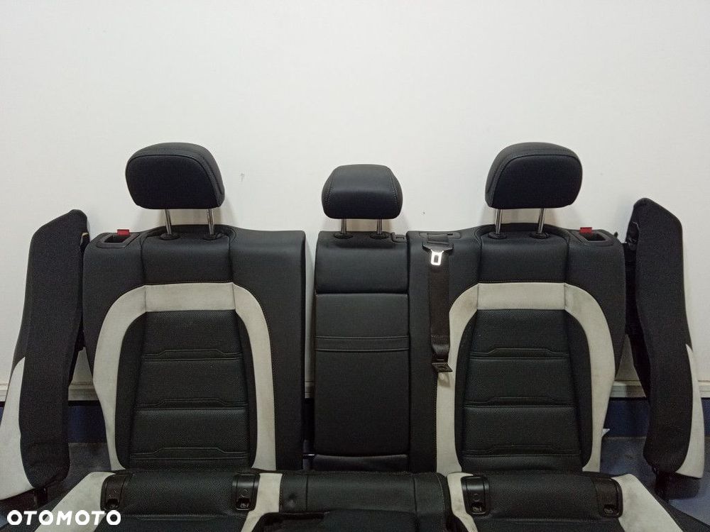 MERCEDES GLE 63 AMG W167 OPARCIE KANAPA TYŁ TYLNA SKÓRA EXCLUSIV - 2