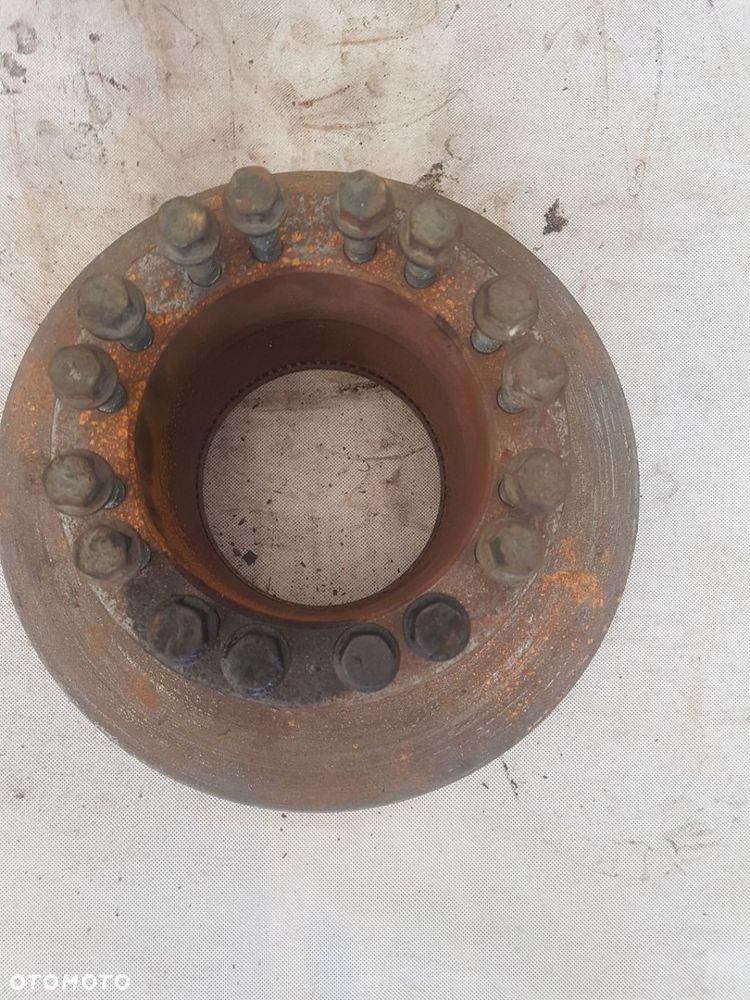 TARCZA HAMULCOWA PRZÓD DAF 45 LF 17,5 8 SZPILEK - 1