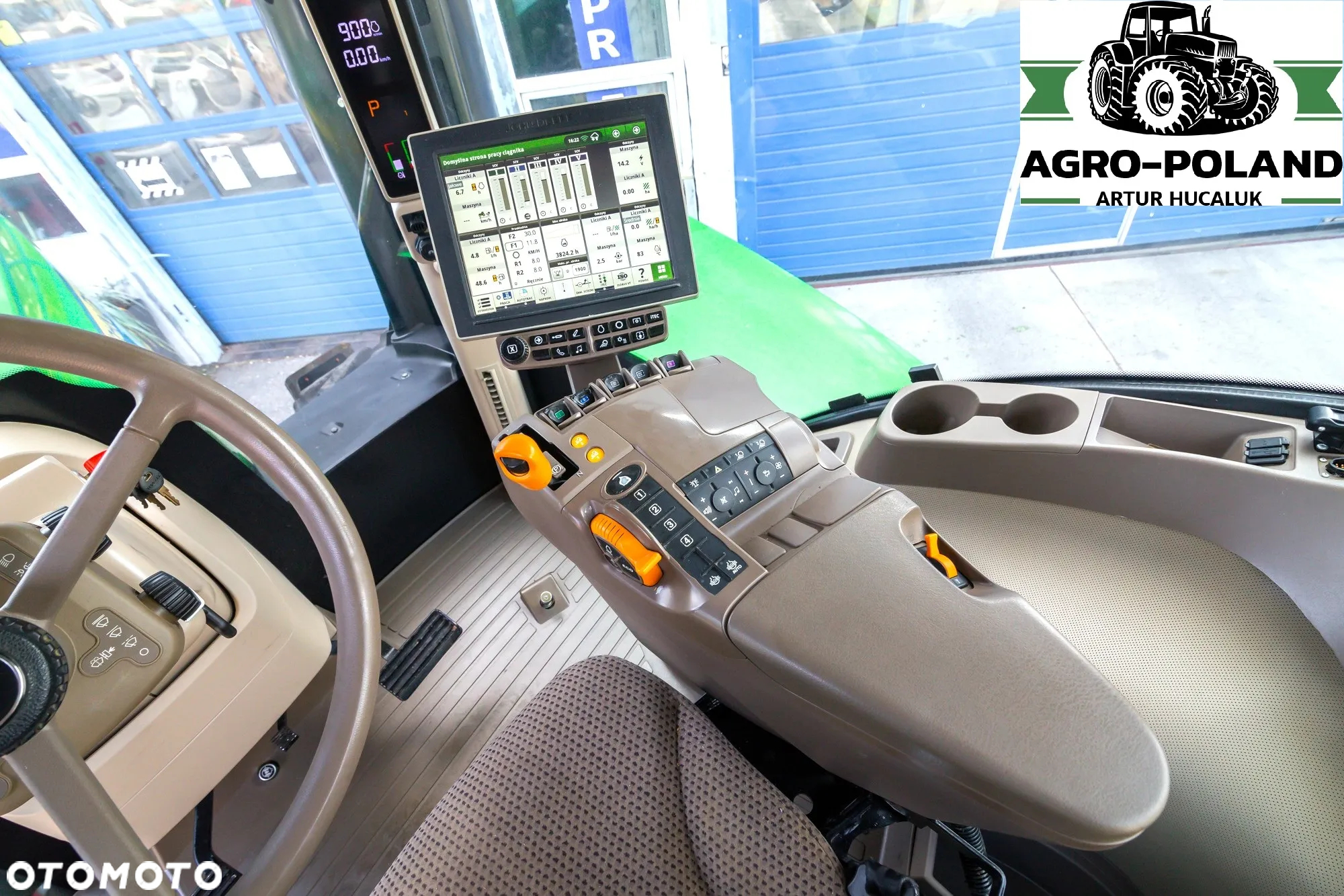 John Deere 9620 RX - POWERSHIFT - 3824 h - 2019ROK - NOWE GĄSIENICE - AUTOTRAC - 12