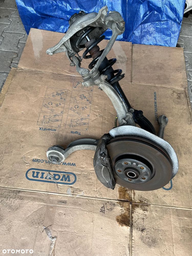 ZWROTNICA AUDI Q5 8R LIFT LEWA PRAWA WAHACZ ZAWIESZENIE KOMPLET 4G0407242 C 4G0407241 C ** - 2