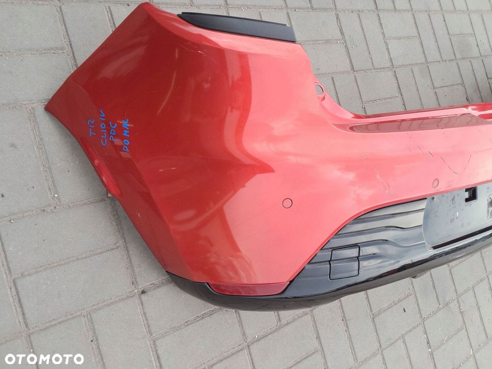 renault clio iv kompletny zderzak tylny tennp czujniki parkowania pdc - 4