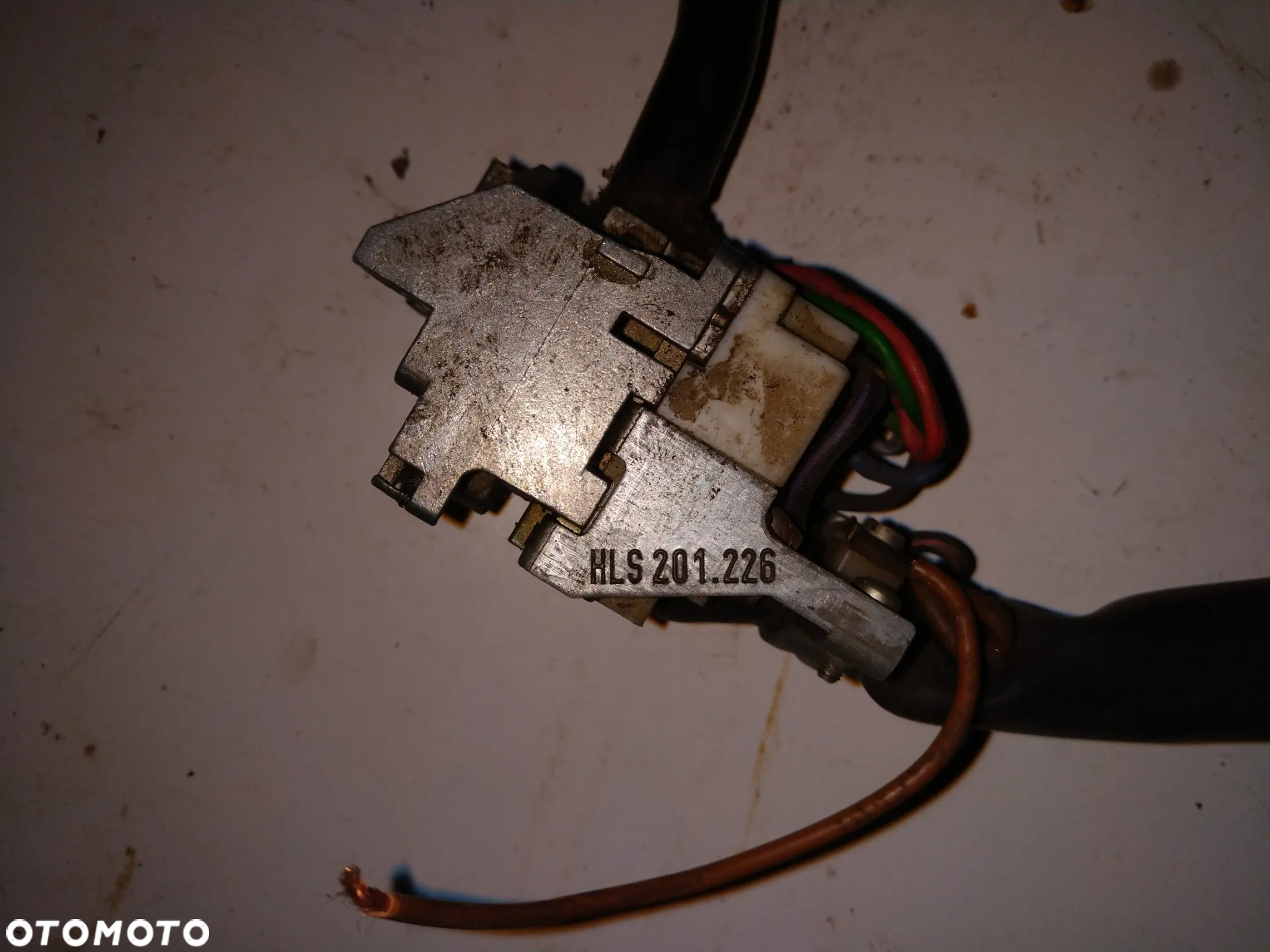 Mercedes W116 W123 przełącznik przekaźnik włącznik potencjometr linka gaszenia silnika emblemat - 16