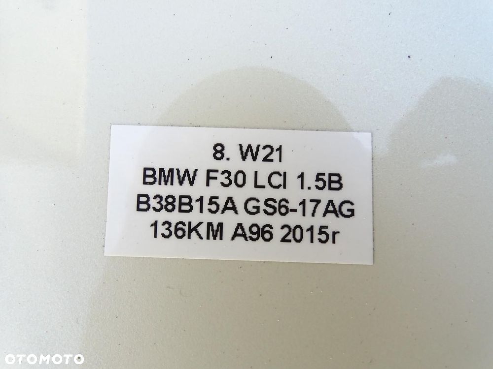 ZDERZAK TYŁ TYLNY 4x PDC MINERALWEISS A96 BMW F30 LCI LIFT 15-18r - 13