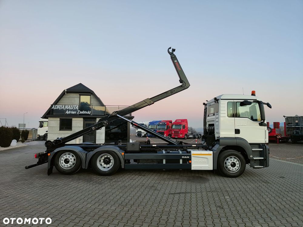 MAN TGS 26.430 / 6x2 / HAKOWIEC / HIAB MULTILIFT / EURO 6 - 7