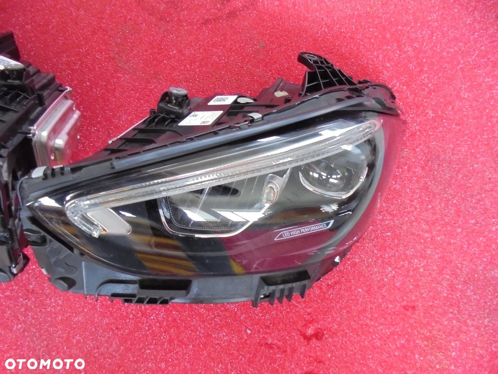 MERCEDES C KLASA W206 LAMPY PRZOD KOMPLET LED HIGH PERFORMANCE - 3