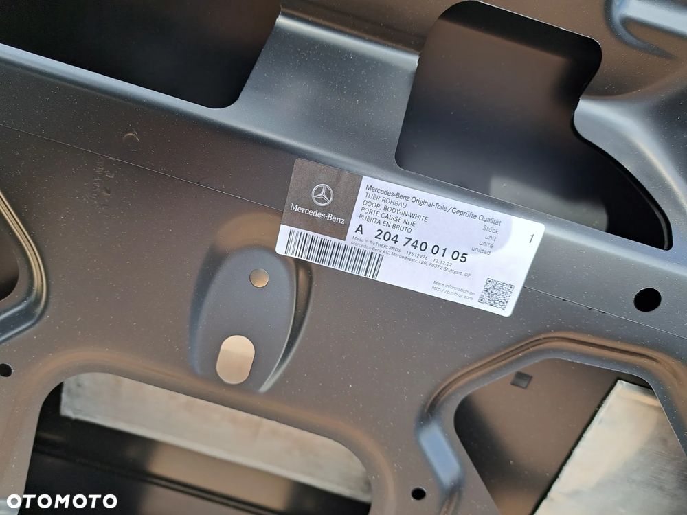 Klapa Bagażnika Tył Tylna Mercedes C-Klasa W204 Kombi A2047400105 Klapa Pokrywa Bagażnika Mercedes C-Klasa Kombi A2047420409 A2047420109 - 14