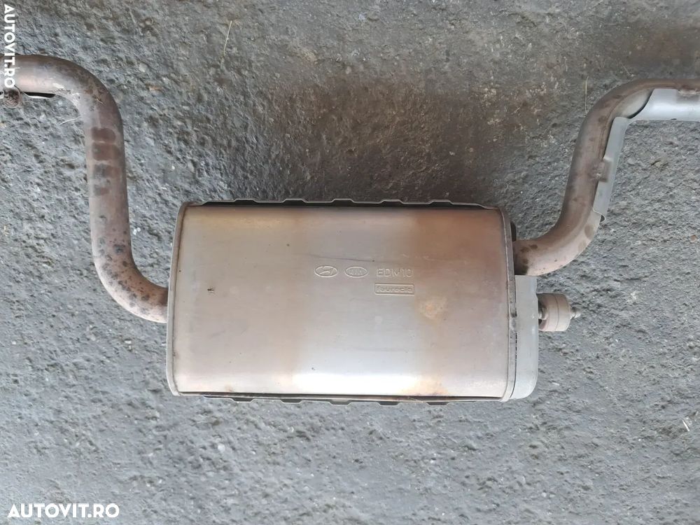 Toba esapament evacuare intermediara finala dupa catalizator originala Kia Ceed JD 1.6gdi benzina - 3