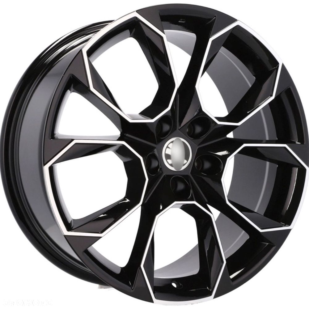 4x Felgi 18 m.in. do SKODA Kodiaq Scout Superb Octavia II III - SK516 (IN5474) - 3