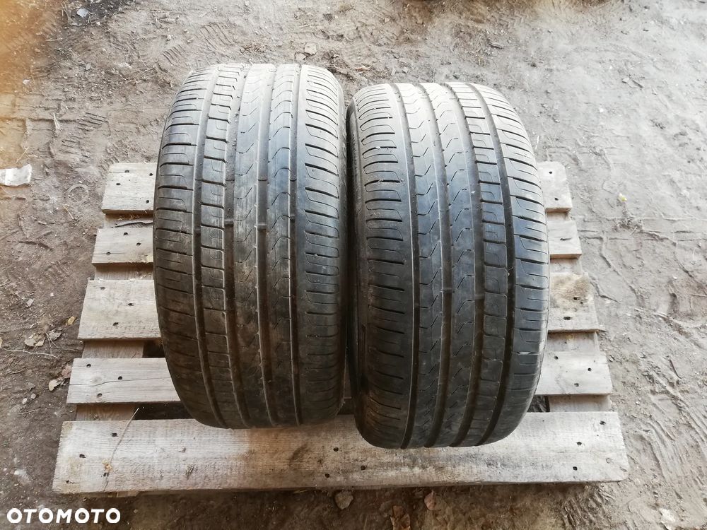 2 opony letnie używane 245/40R17 Pirelli Cinturato - 1