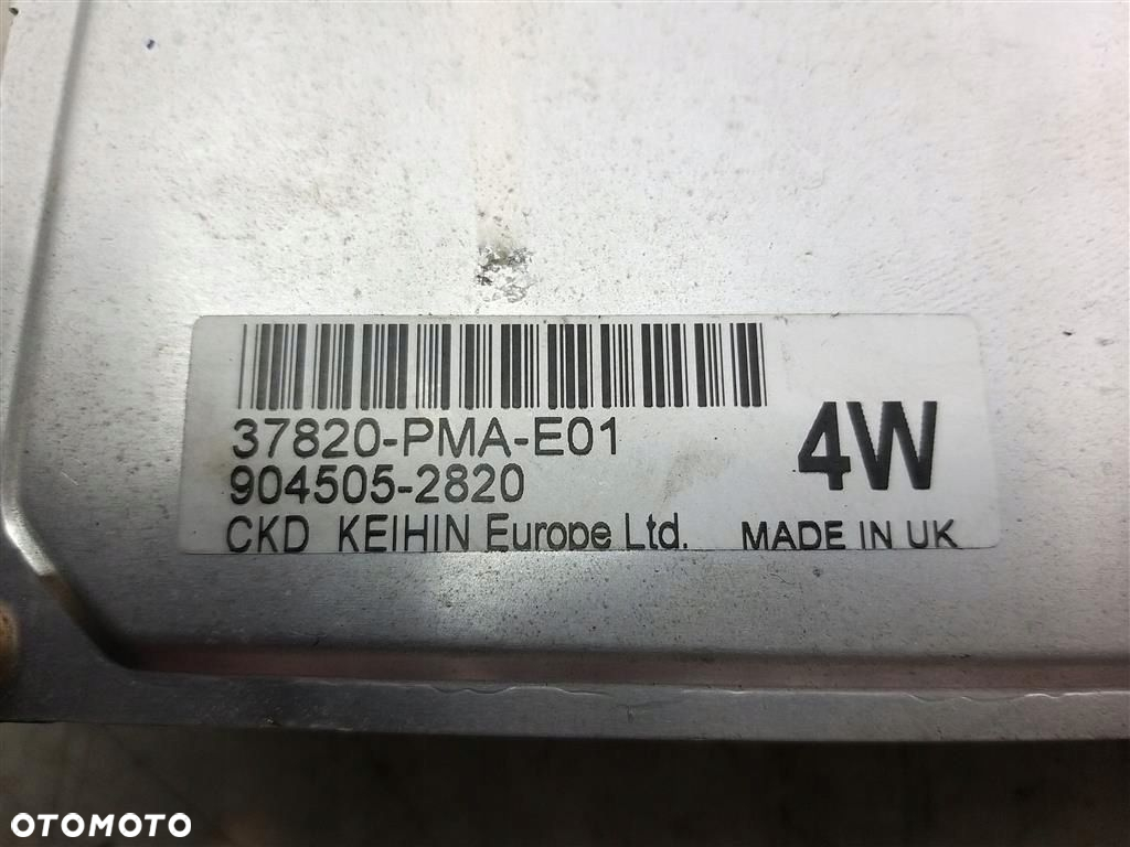 Komputer sterownik silnika Honda Civic 2001-2005 PRZED LIFT 1,4 BENZYNA - 2