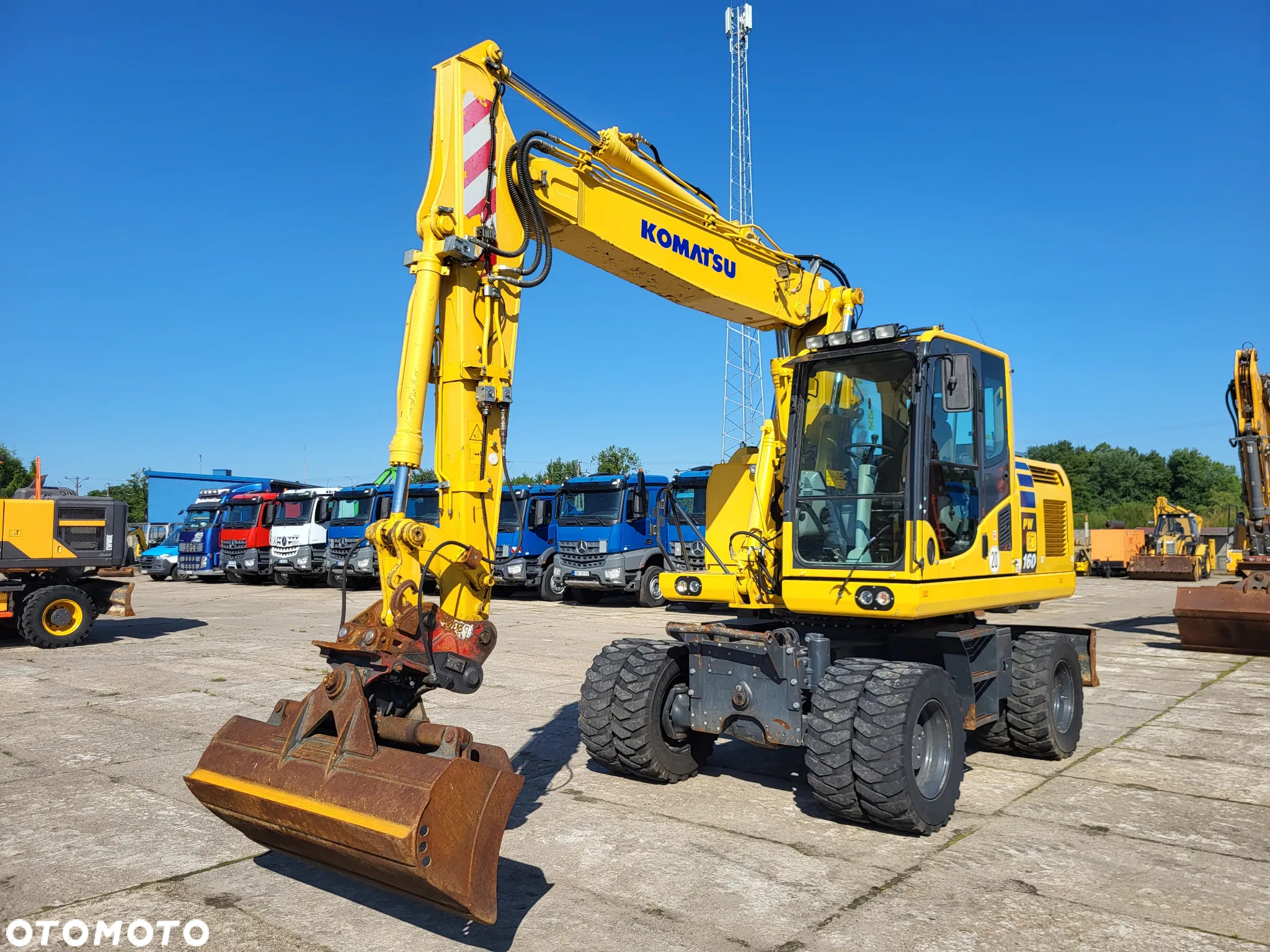 Komatsu PW 160 -10 spr z Niemiec - 4
